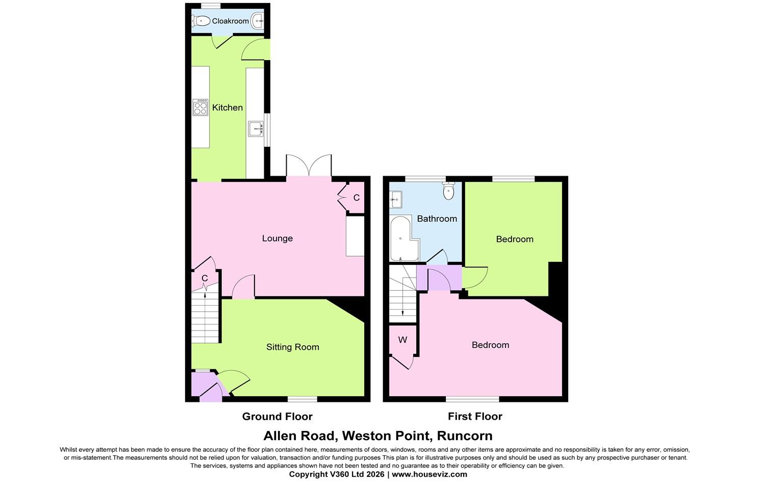Allen Road, Weston Point, WA7 4HX floorplan