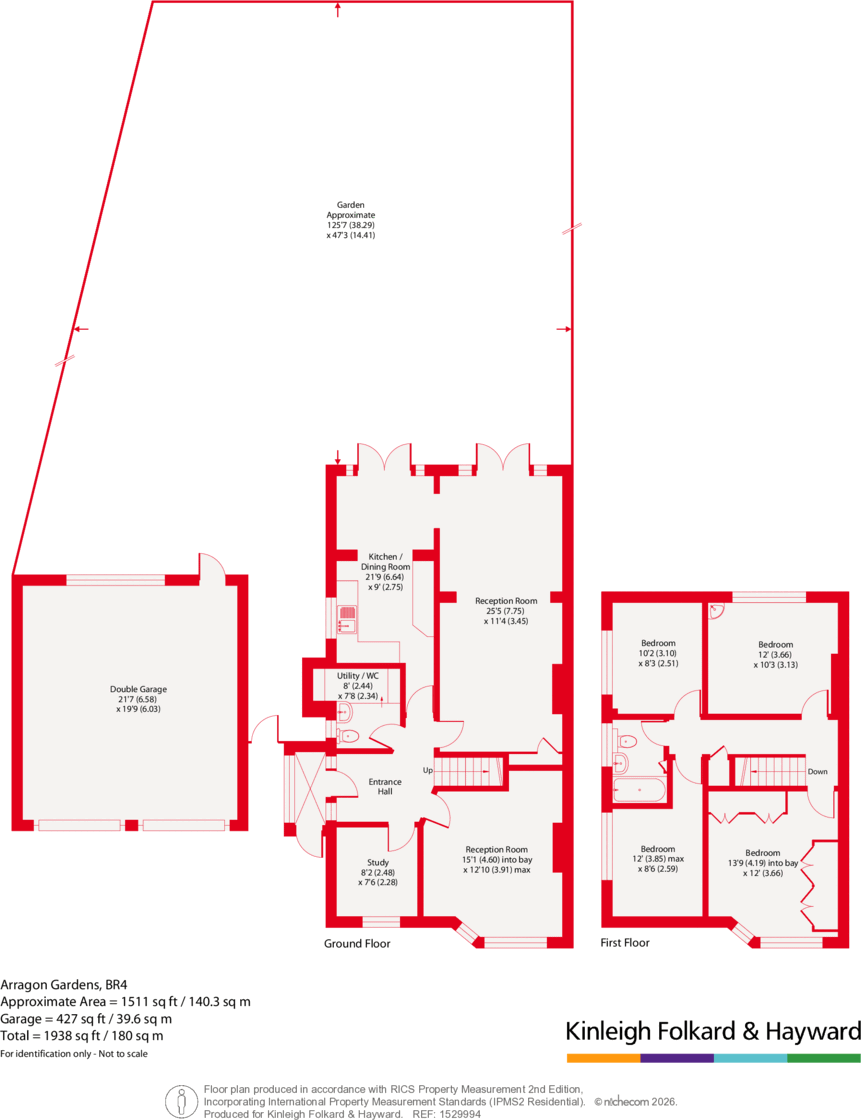 Arragon Gardens, West Wickham, BR4 floorplan