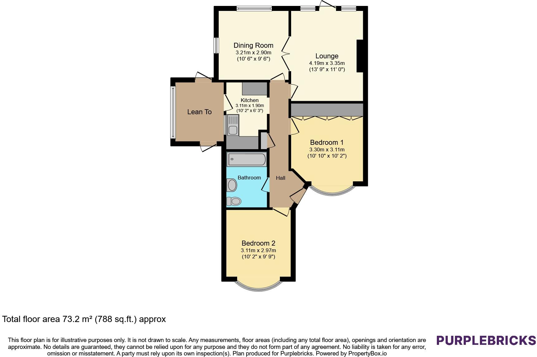 Aldwick Road, Croydon, CR0 floorplan