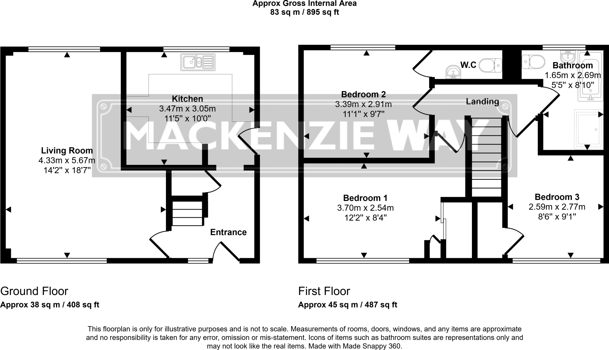 St Margarets Road, Ardrossan, North Ayrshire floorplan