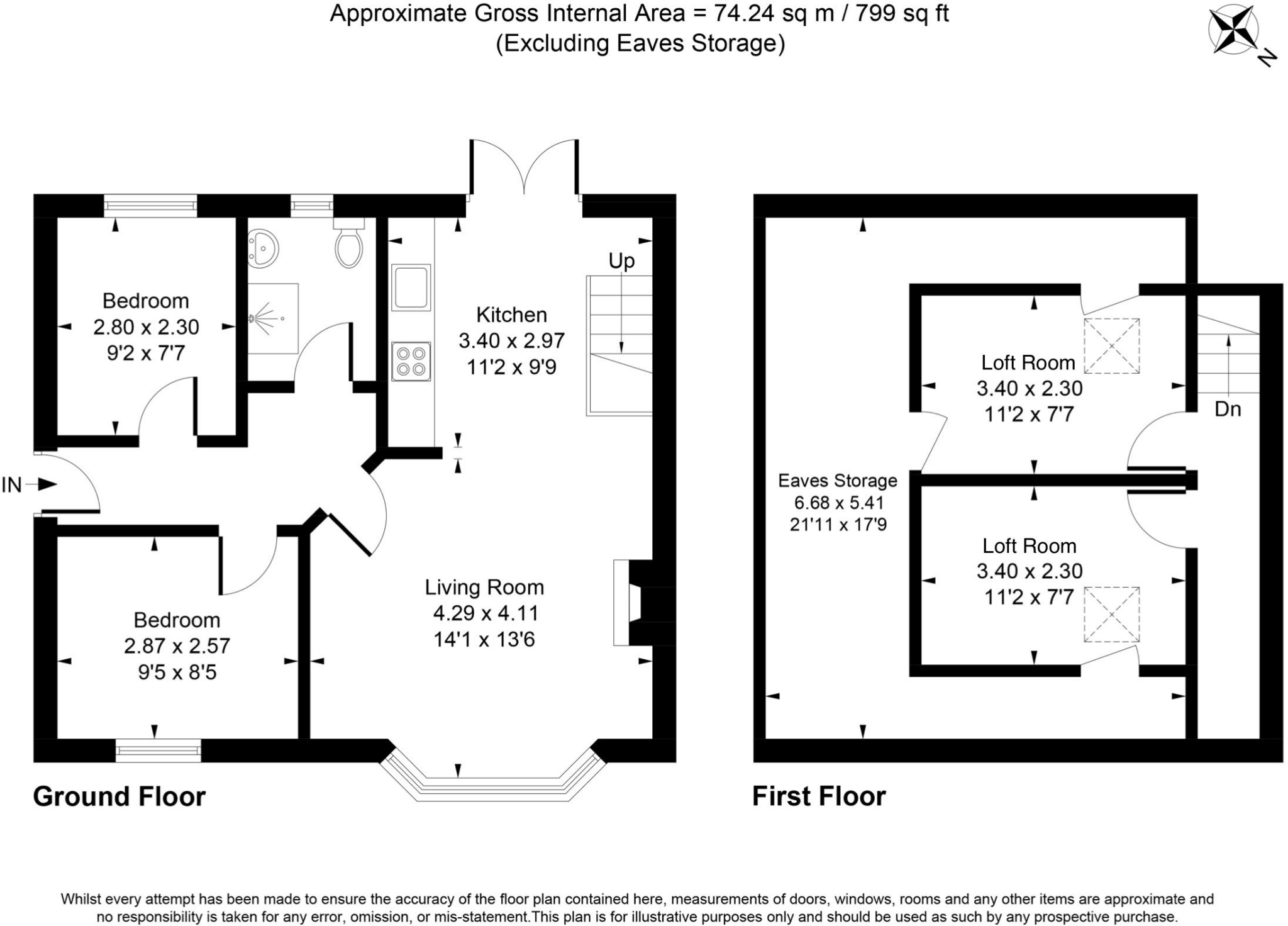 Chalmers Road, Ashford floorplan