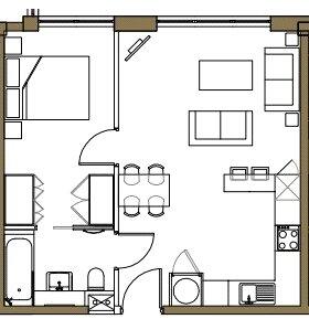 Downtown, 7 Woden Street, Salford, M5 floorplan