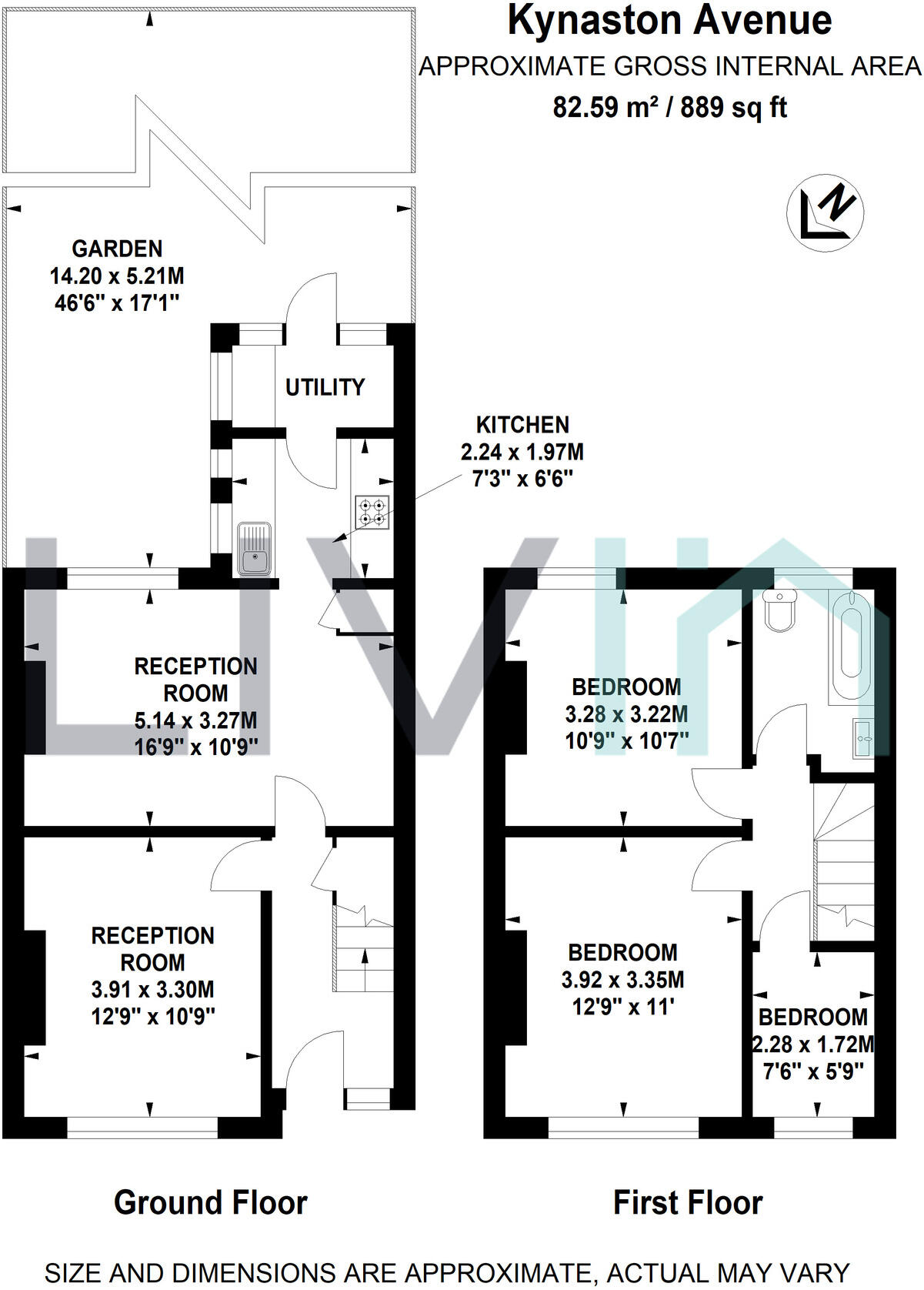 Kynaston Avenue, Thornton Heath floorplan