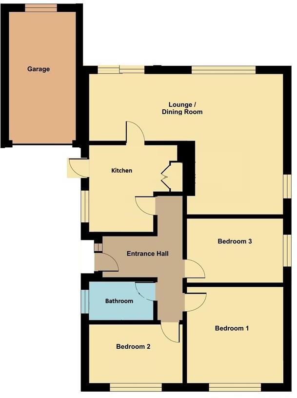 3 Welbourne Lane, Holbeach floorplan