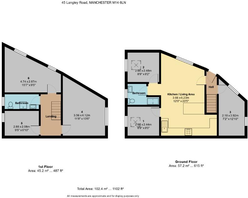 Langley Road, Fallowfield, Manchester, M14 floorplan