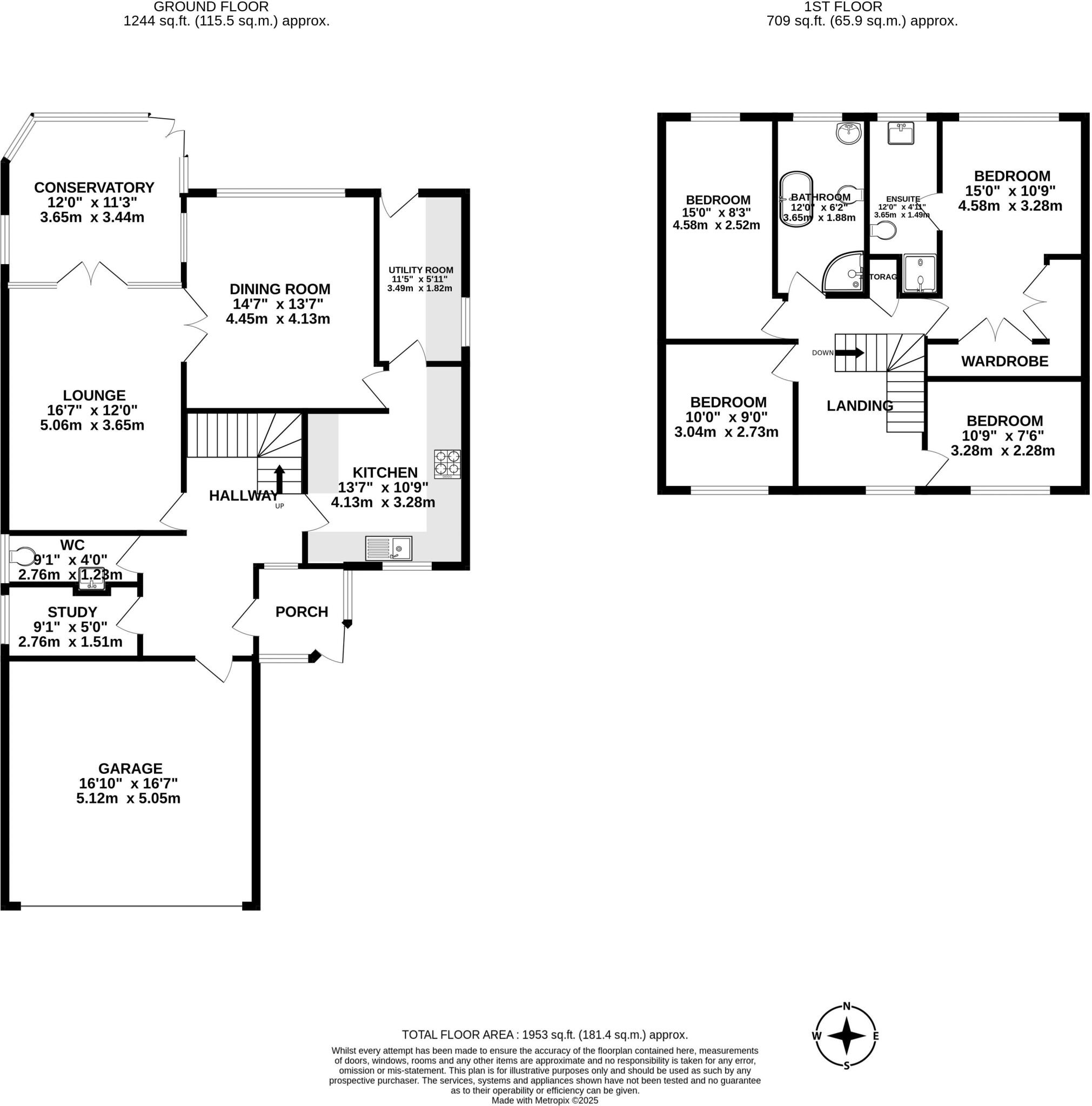 Pear Tree Avenue, Coppull, Chorley floorplan