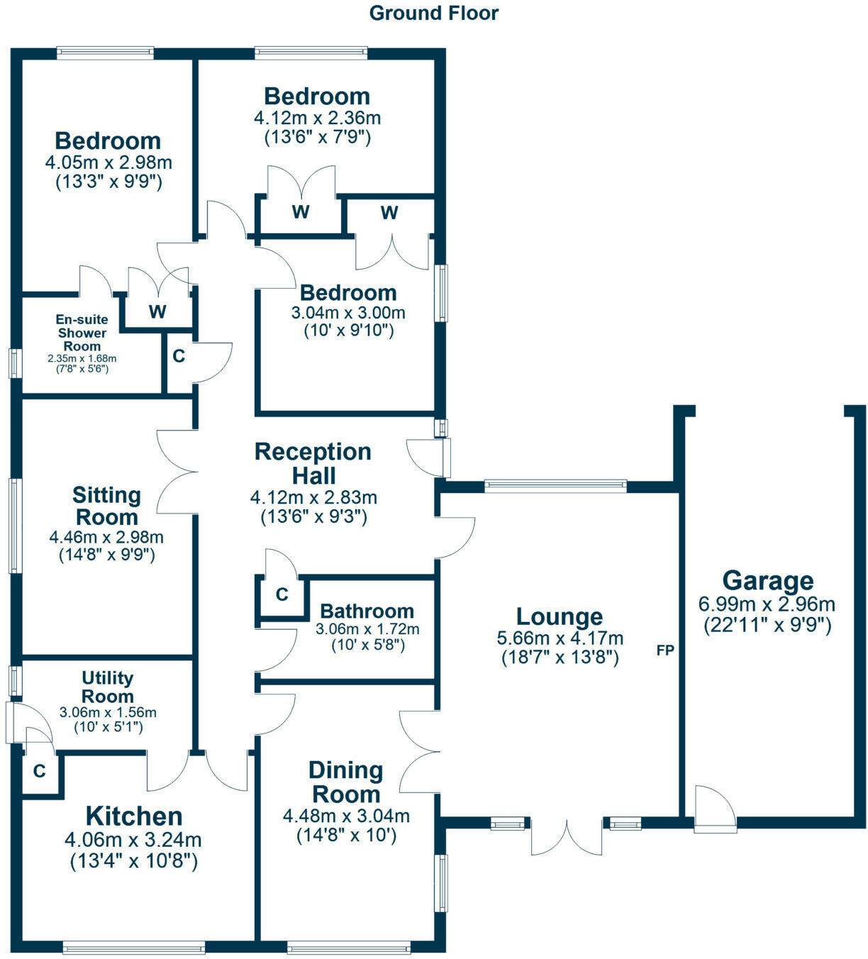 11 Newark Crescent, Doonfoot, KA7 4HP floorplan