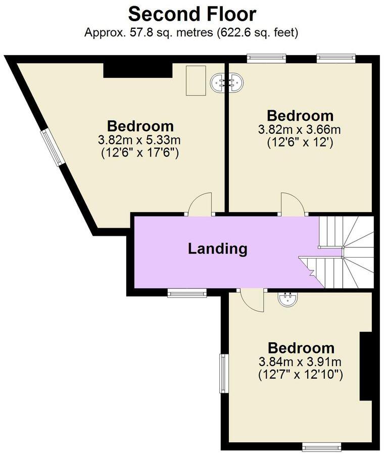 Albert Grove, Nottingham, NG7 floorplan