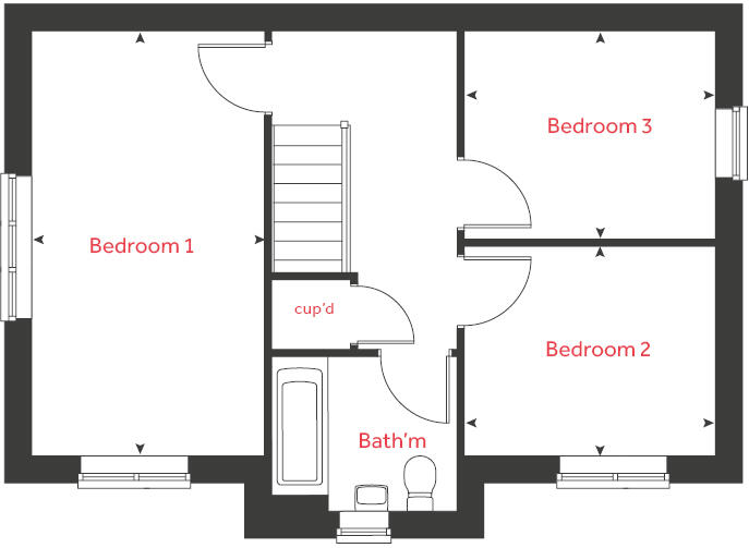 Bennetts Rd, 
Keresley, 
Coventry, 
CV7 8QD floorplan