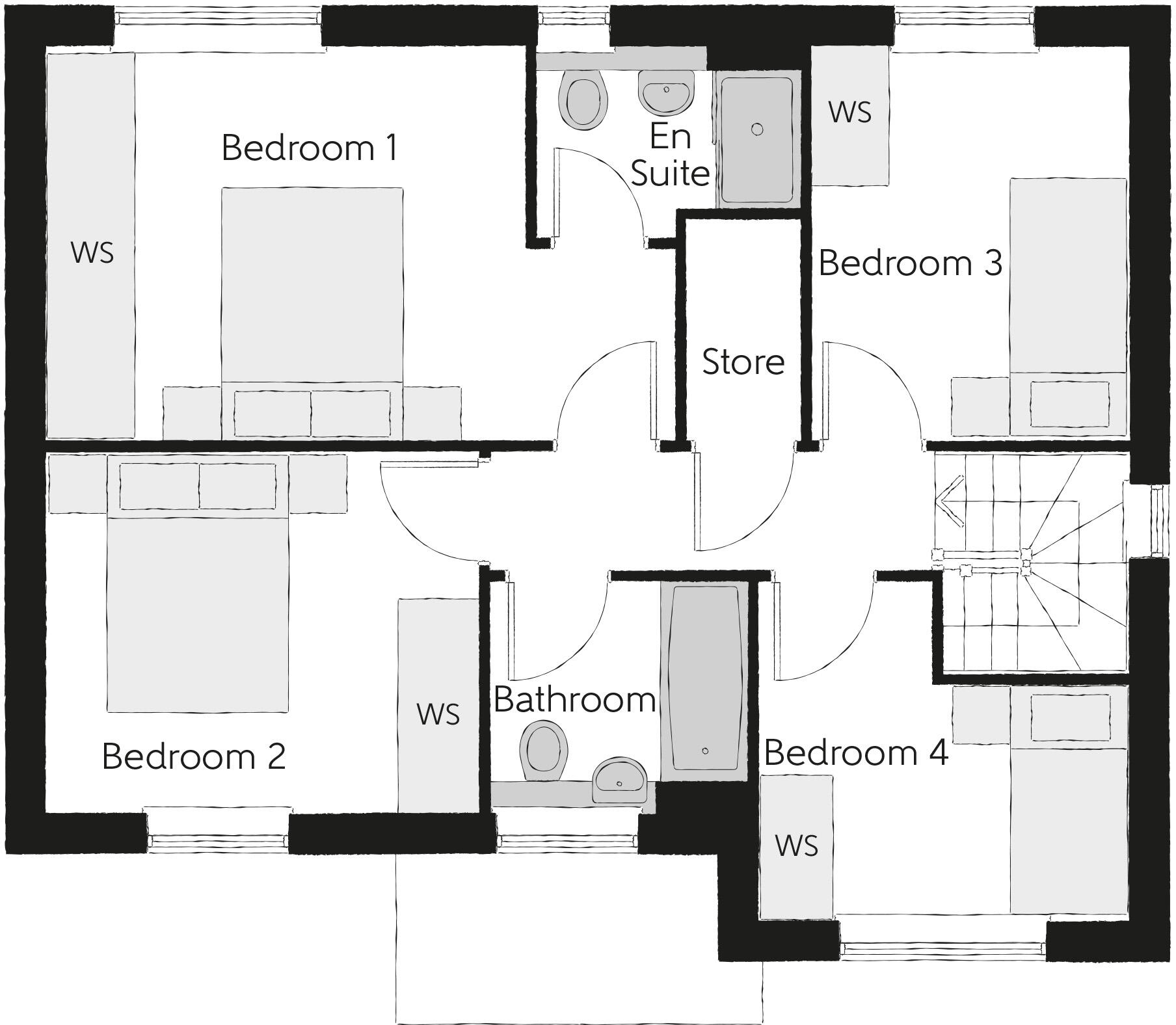 Amersham Road,
Hazlemere,
Buckinghamshire,
HP15 7EL floorplan