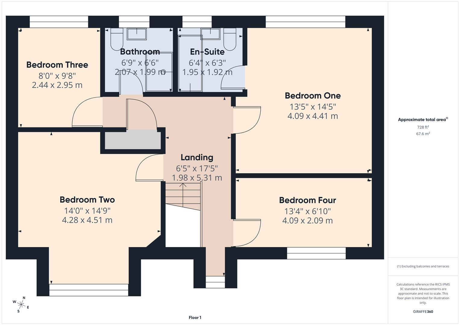 Green Lane, Buxton floorplan