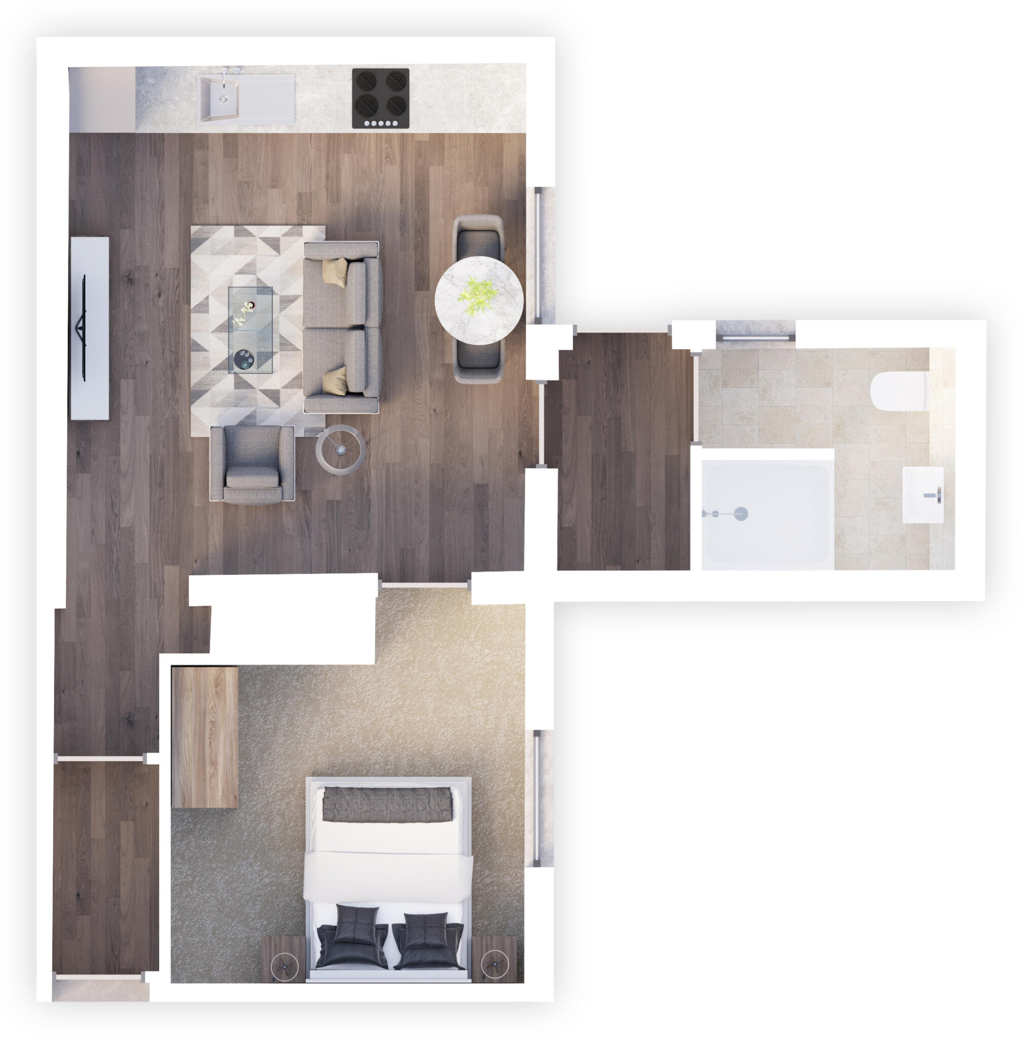 Fully Managed High Yield Property – 6% Rental Yields | City Skyline Investment floorplan