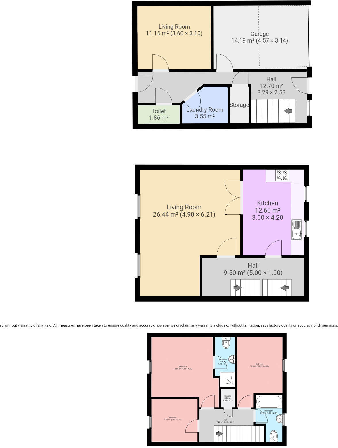 5 Scaife Mews, Beverley, East Riding Of Yorkshire floorplan