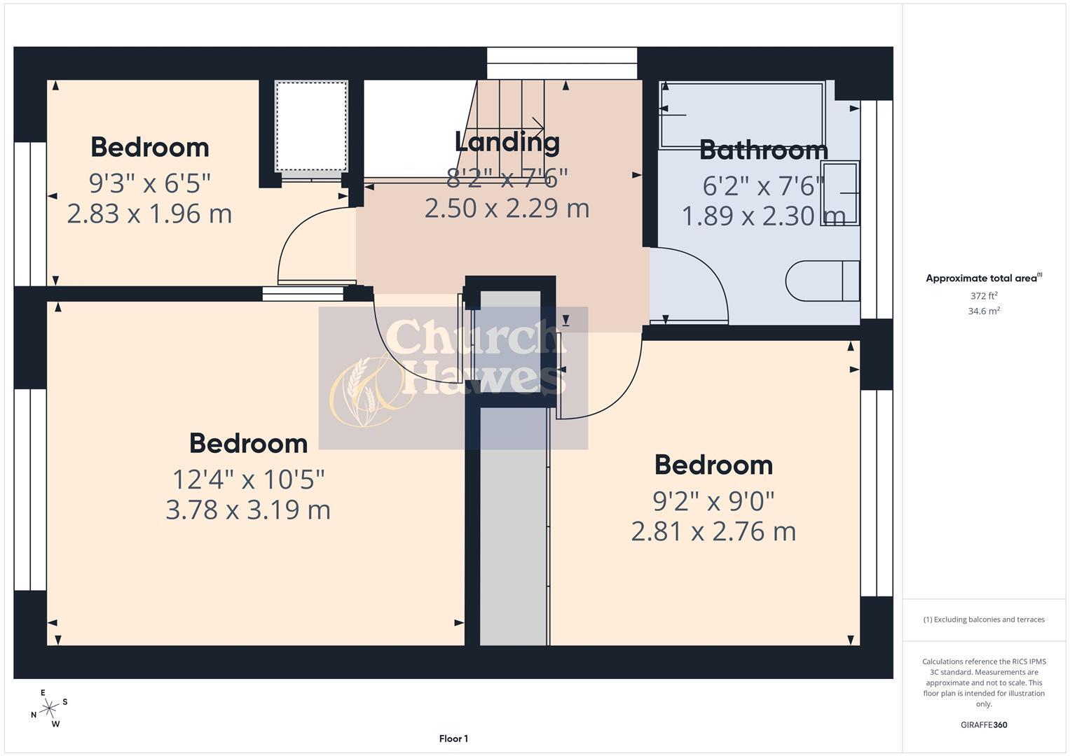 Larch Walk, Heybridge floorplan