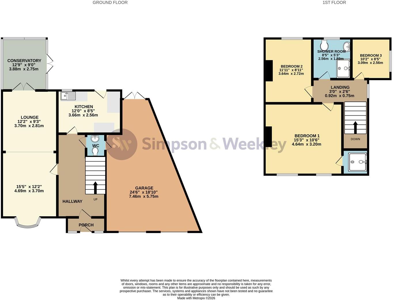NN8 Brickhill Road, Wellingborough floorplan