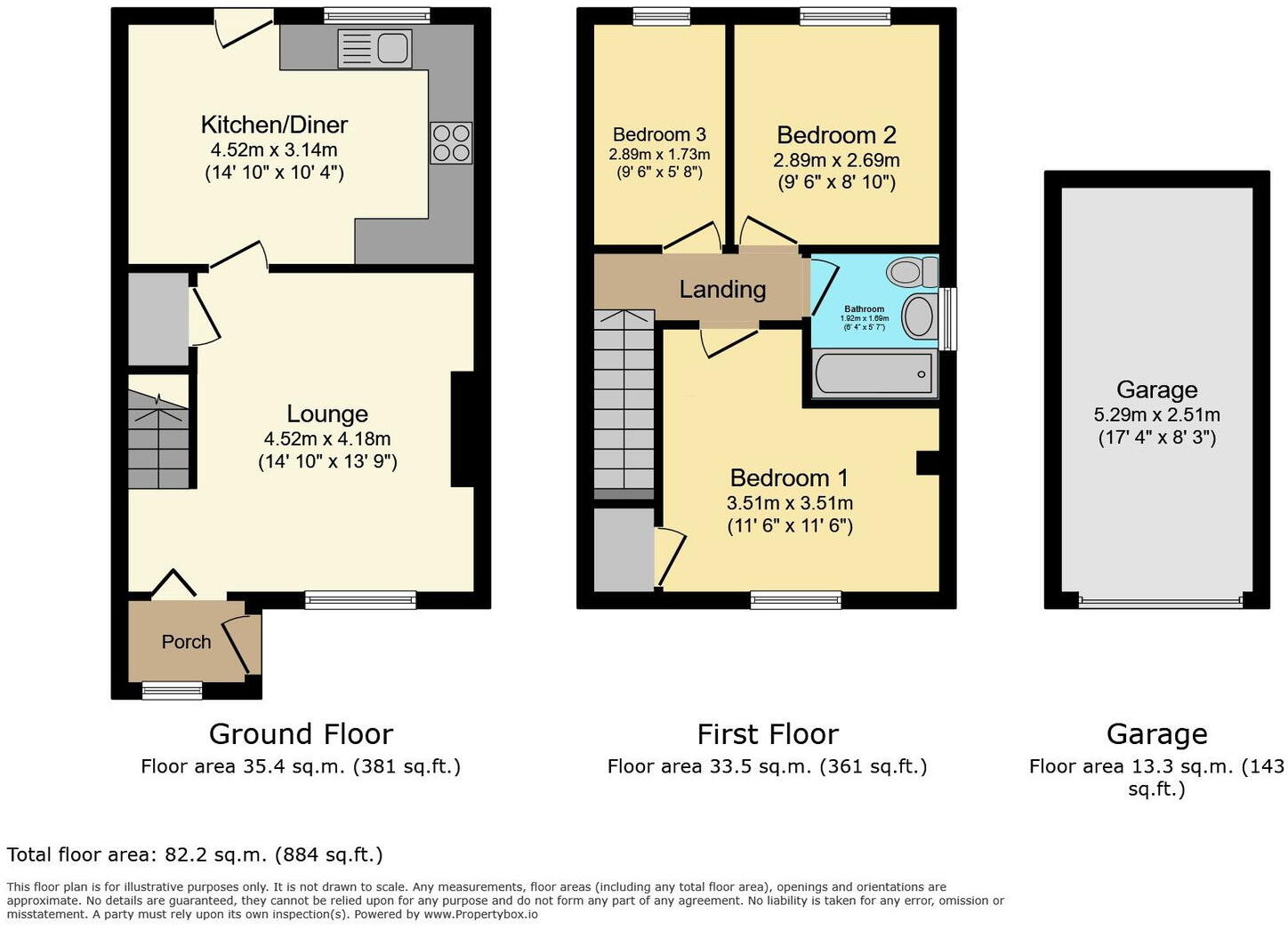 Carr Close, Hemingbrough, Selby floorplan