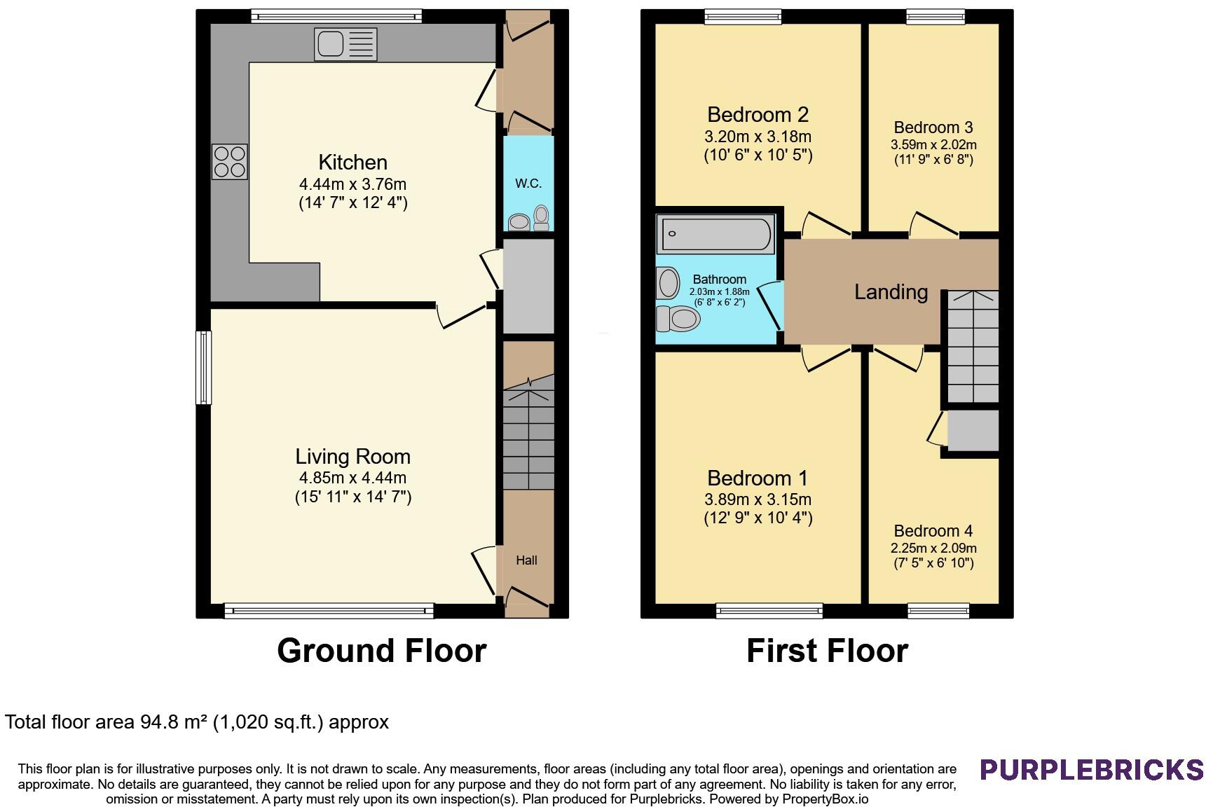 Port Line Road, Brooklands, Milton Keynes, MK10 floorplan