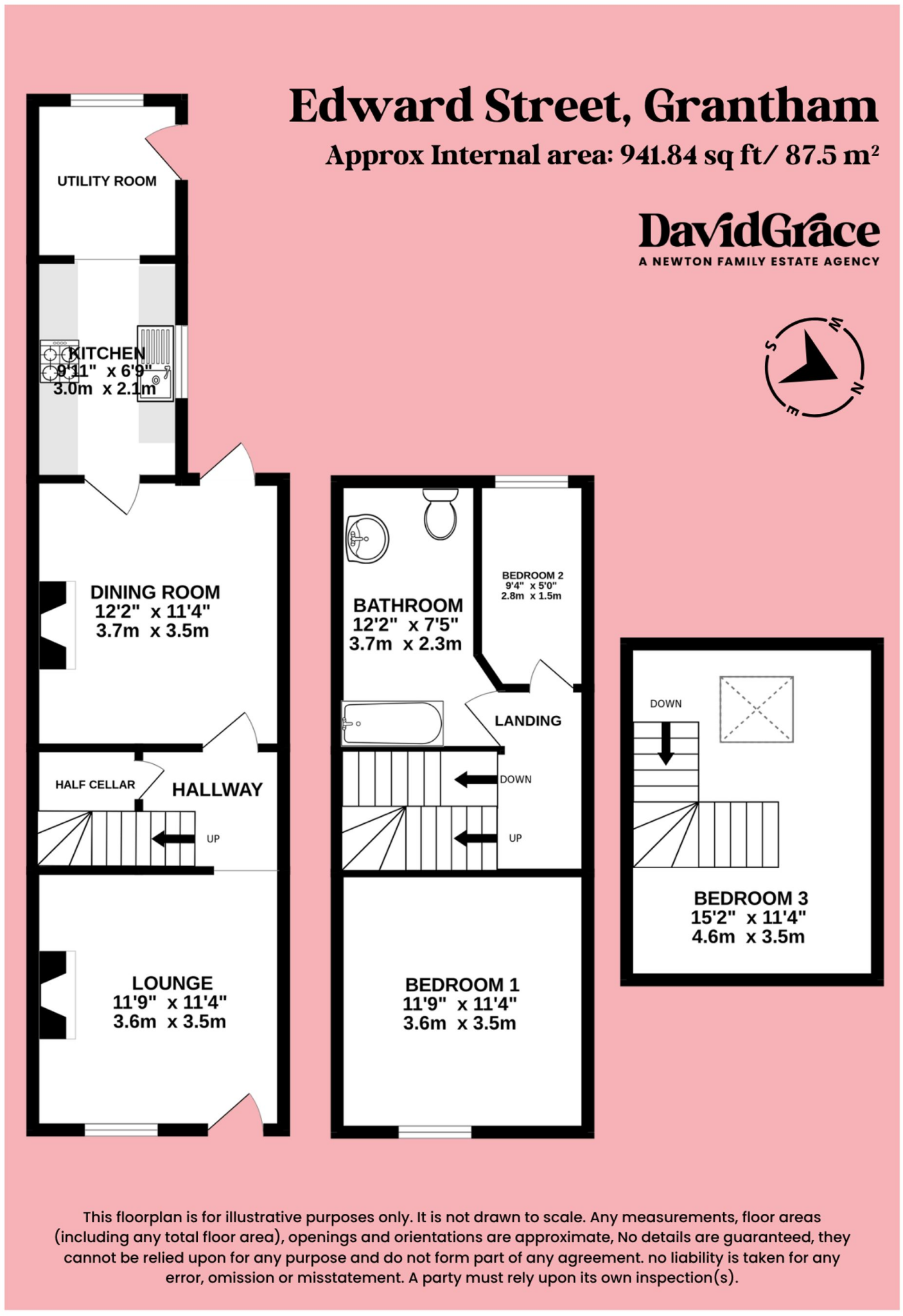 Edward Street, Grantham, NG31 floorplan