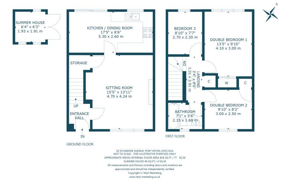 24 Sycamore Avenue, Port Seton, East Lothian, EH32 0UA floorplan