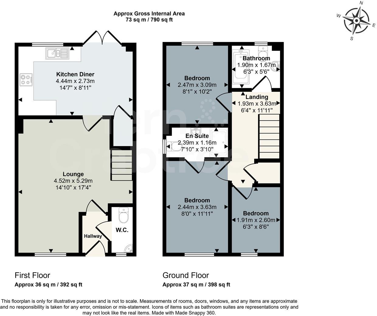 Picca Close, St Lythans Park, Cardiff floorplan