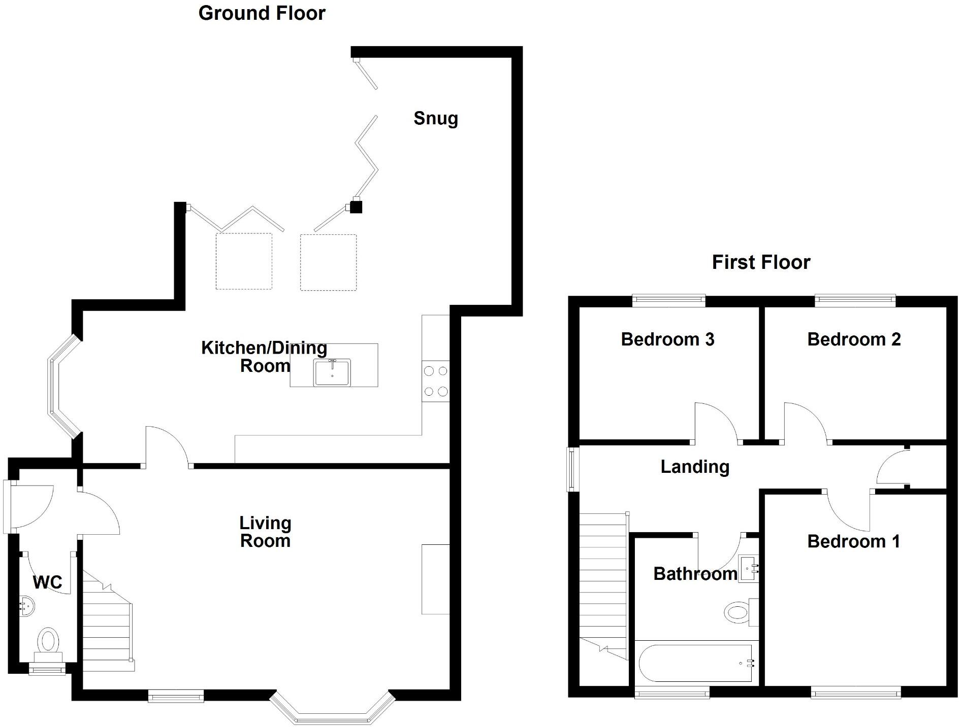 Wykeham Mews, Bolton, Greater Manchester, BL1 floorplan