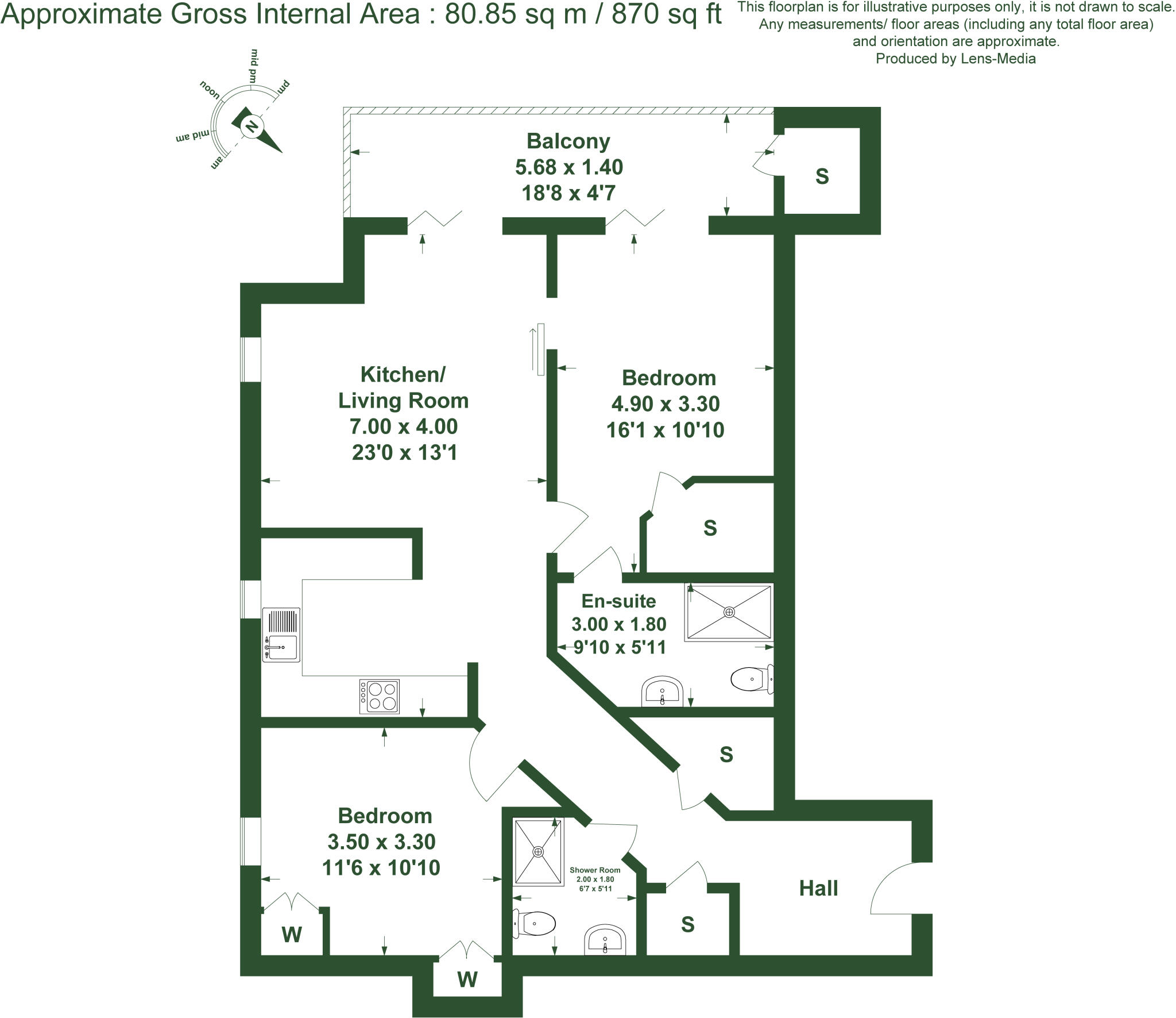 South Promenade, Lytham St. Annes, Lancashire floorplan