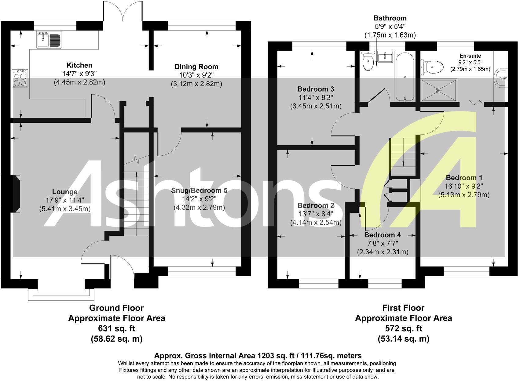 Eltham Close, Widnes, WA8 floorplan