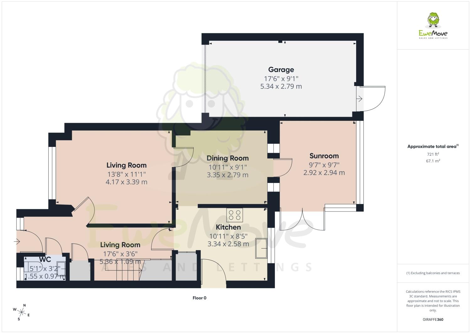 St. Thomas Close, Basingstoke, Hampshire, RG21 floorplan