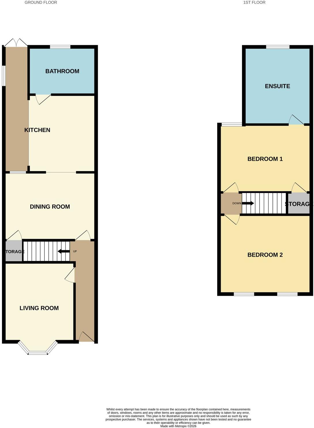Victoria Street, Old Fletton, Peterborough, PE2 floorplan
