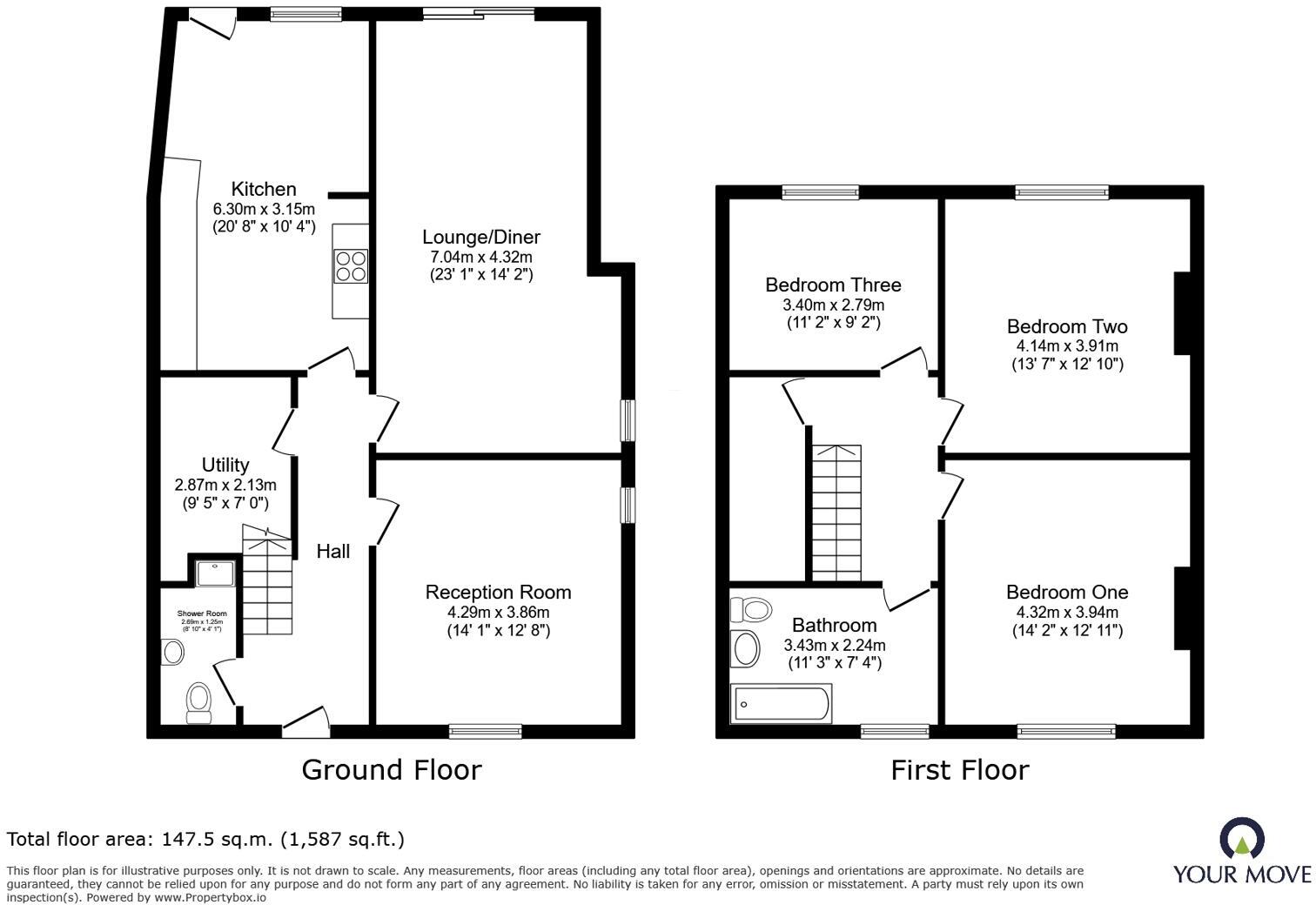 High Street, Ibstock, Leicestershire, LE67 floorplan