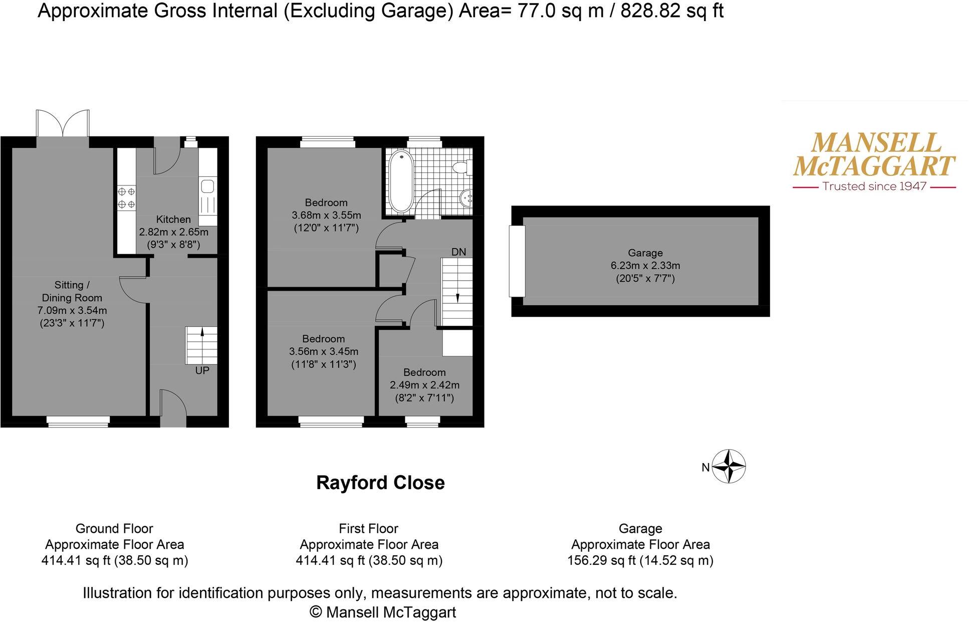 Rayford Close, Peacehaven, BN10 floorplan