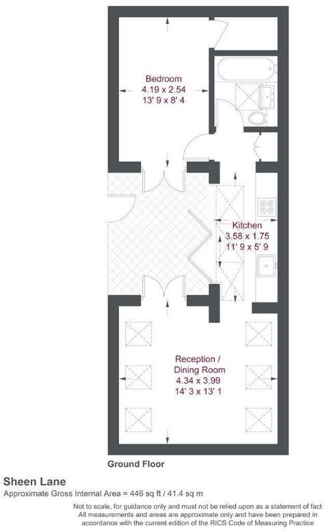 Sheen Lane, East Sheen, SW14 floorplan