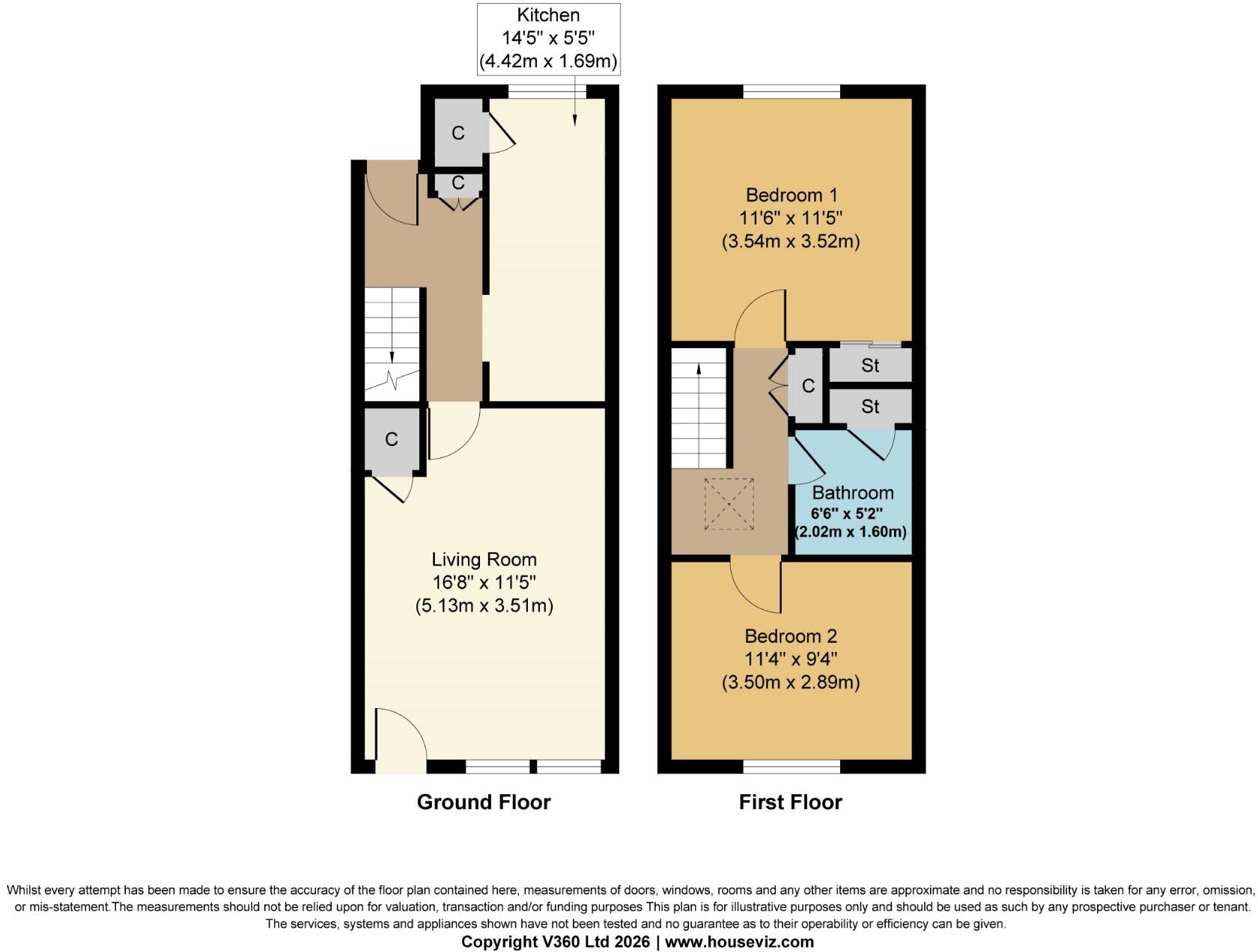 61 Grangepans, Bo'ness, EH51 9PH floorplan