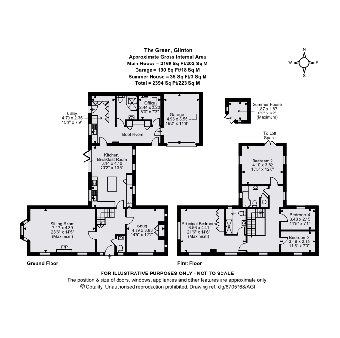The Green, Glinton, Peterborough, PE6 floorplan