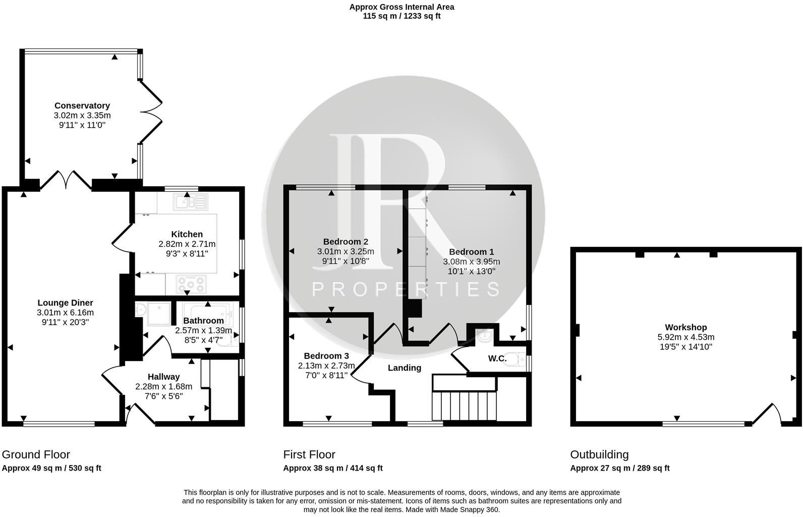 Birch Lane, Brereton, Rugeley floorplan