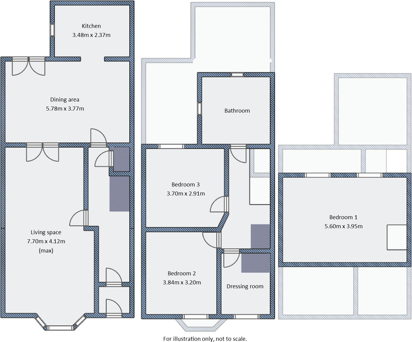 Bojea Terrace, Trethowel, St. Austell, Cornwall floorplan