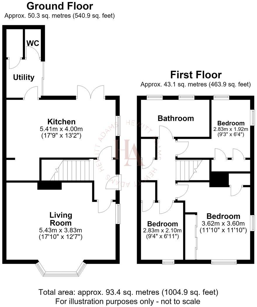 Carr Bridge Road, Woodchurch, Wirral floorplan