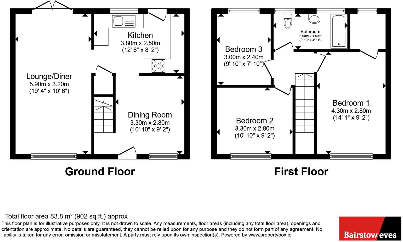 Garton Close, Beeston, Nottingham, Nottinghamshire, NG9 floorplan