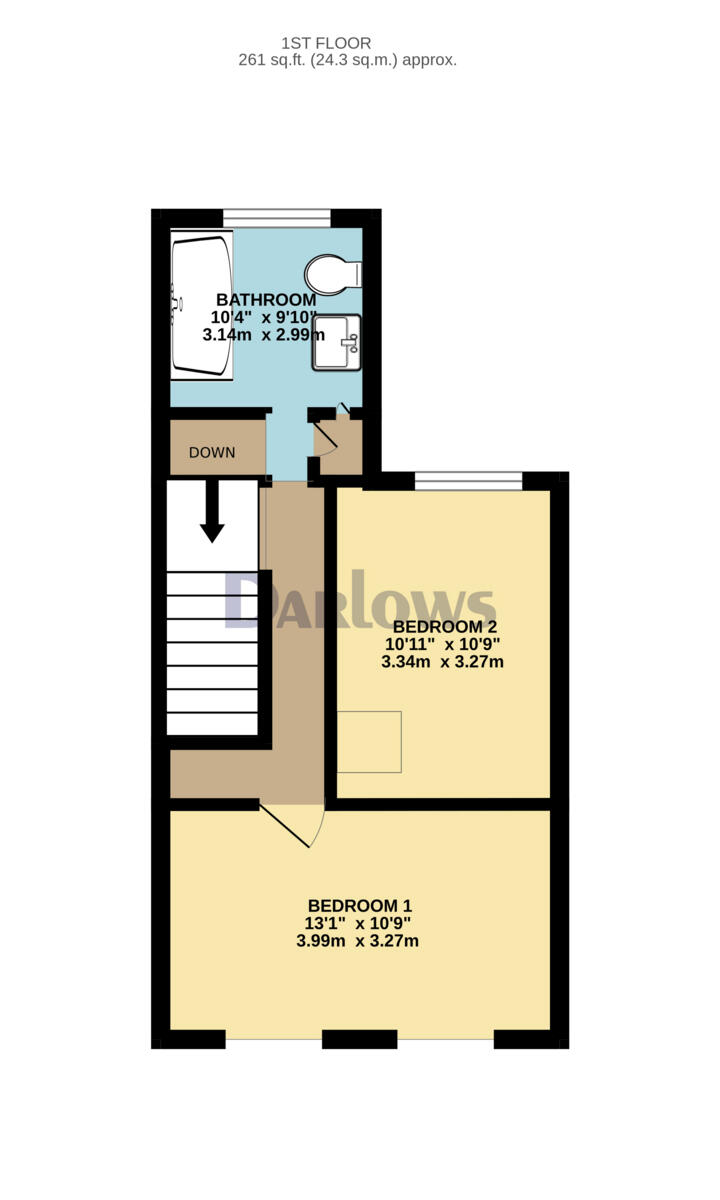 James Street, Caerphilly floorplan