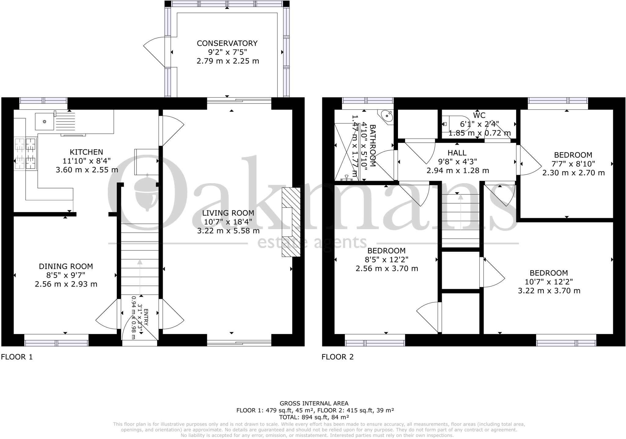 Lundy View, Birmingham, B36 floorplan