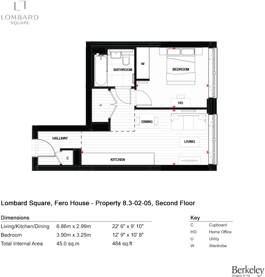 Lombard Square Sales & Marketing Suite
2 Southlake Road
London
SE28 0FX floorplan