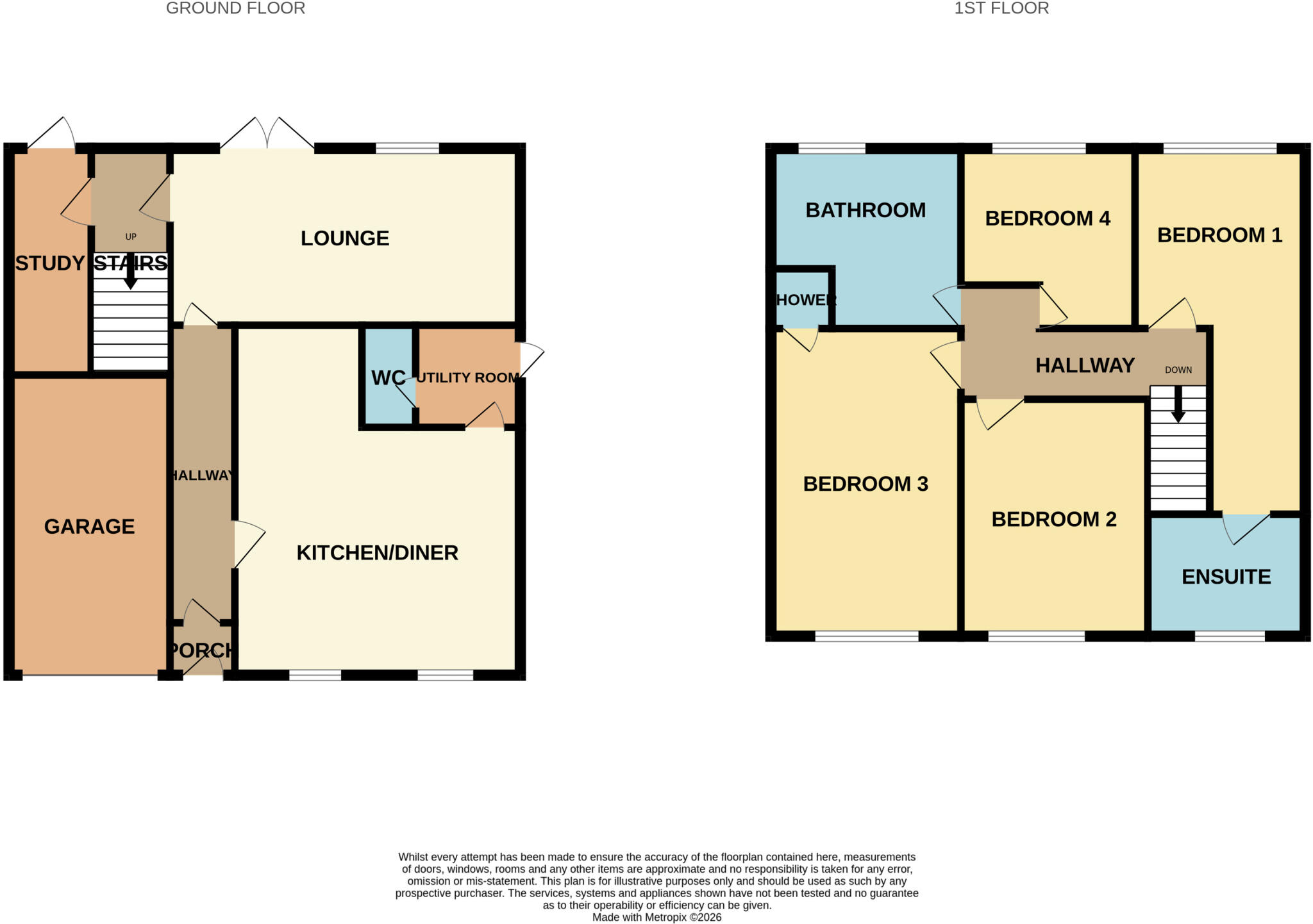 Camp Hill Road, Nuneaton, Warwickshire, CV10 floorplan