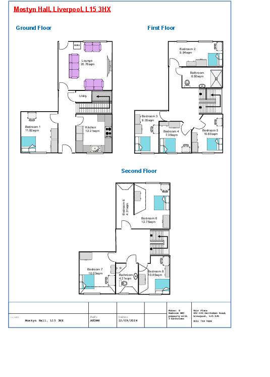 Mostyn Hall, Gainsborough Road, Liverpool floorplan
