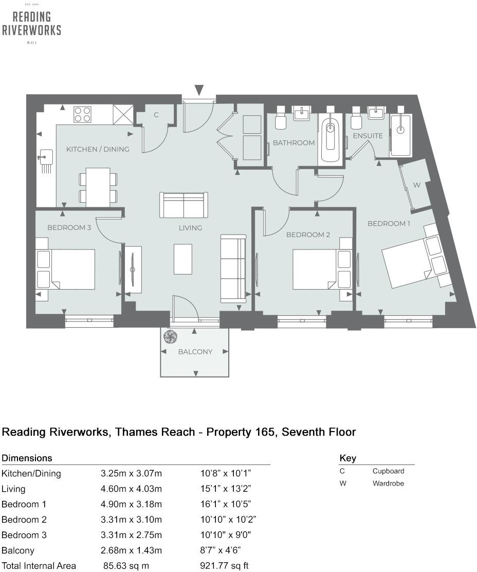 Vastern Road,
Reading,
RG1 floorplan