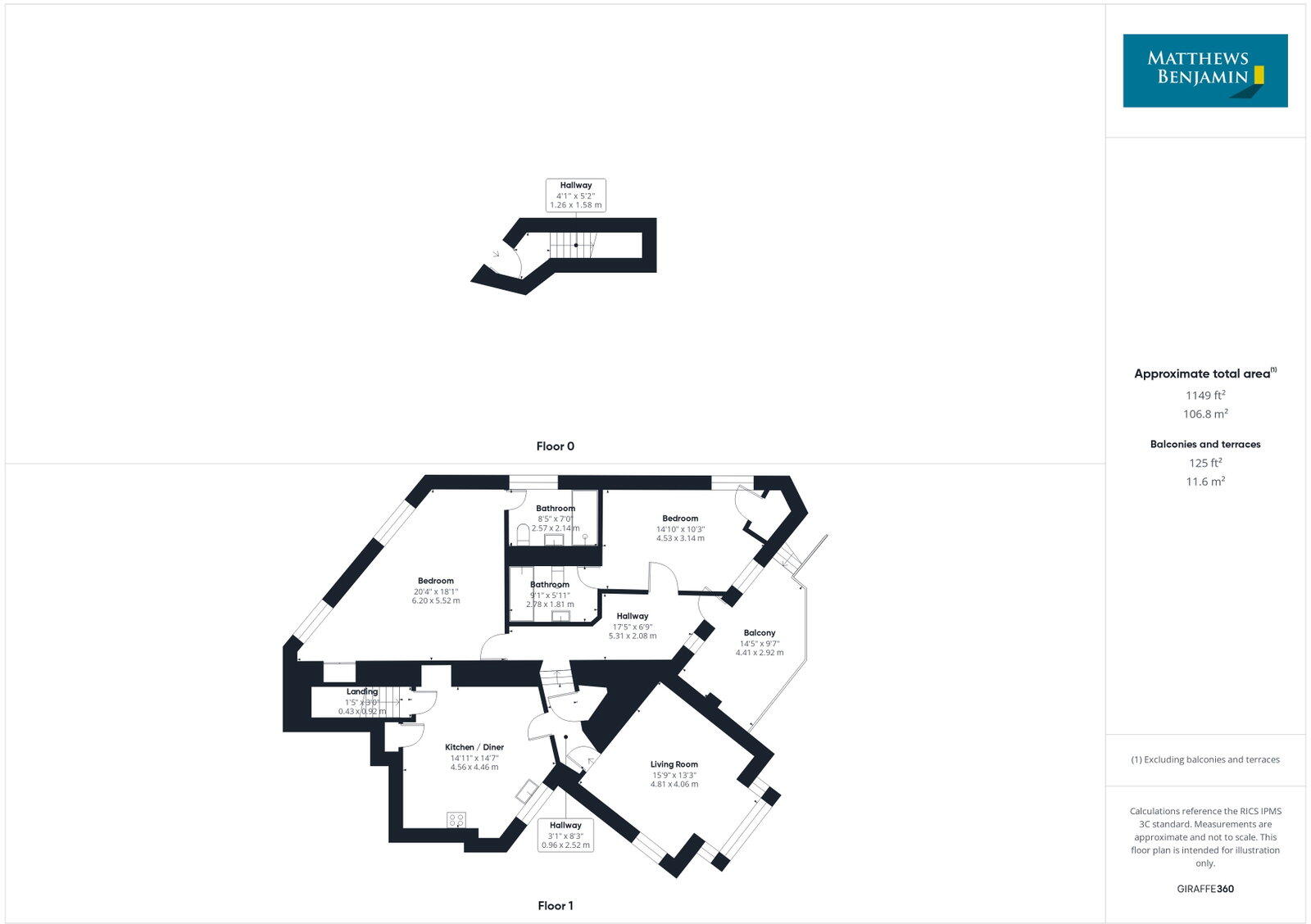 Riverville, College Street Grasmere LA22 9SZ floorplan