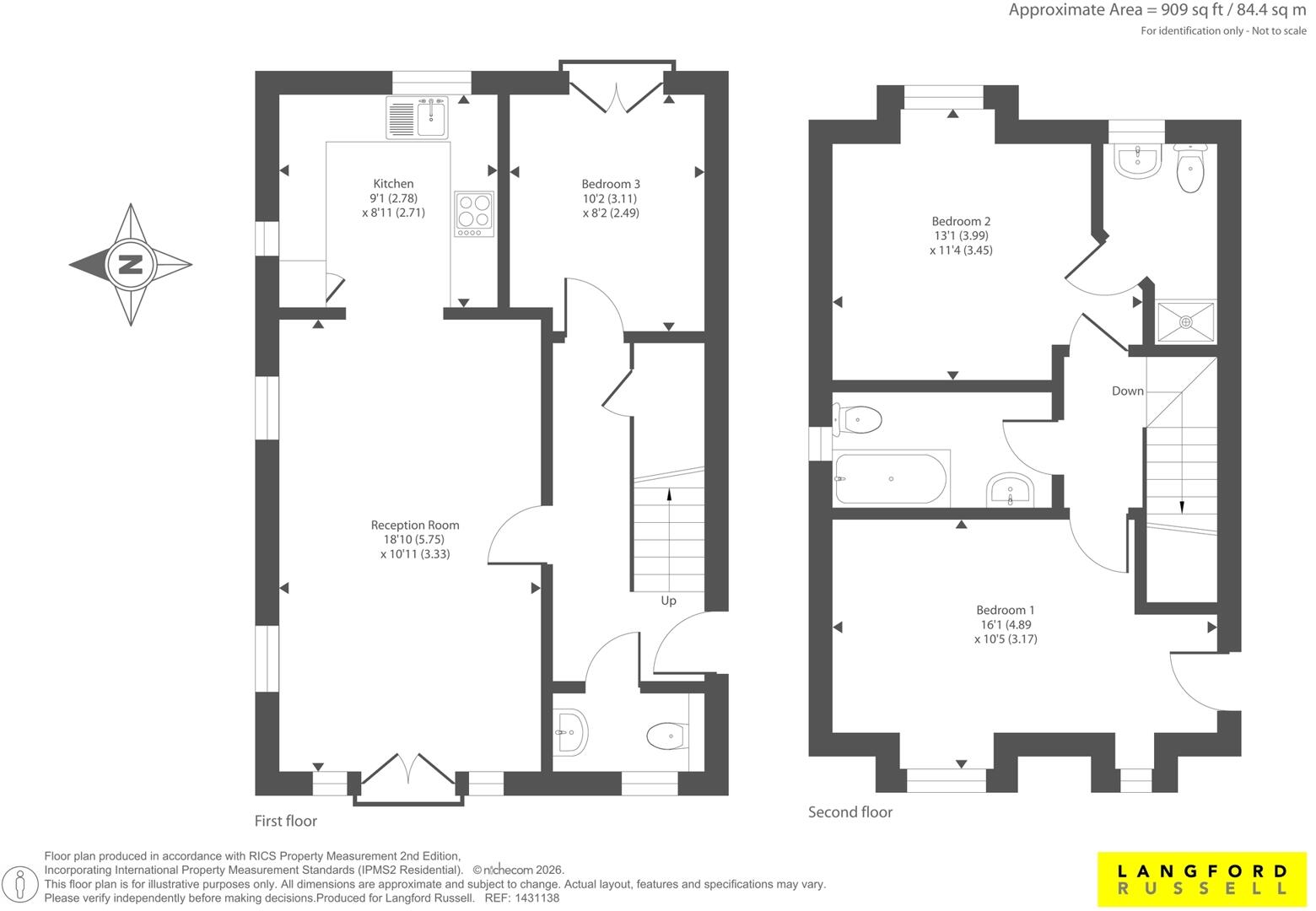 Elm Road, Sidcup floorplan
