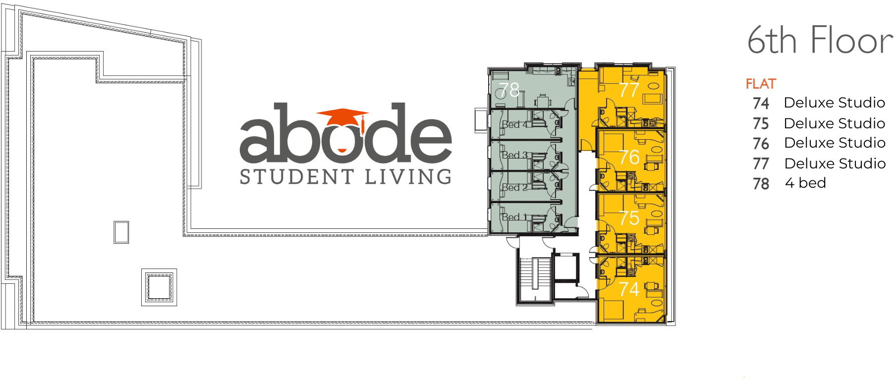 Abode, London Road, Leicester, Leicester City floorplan