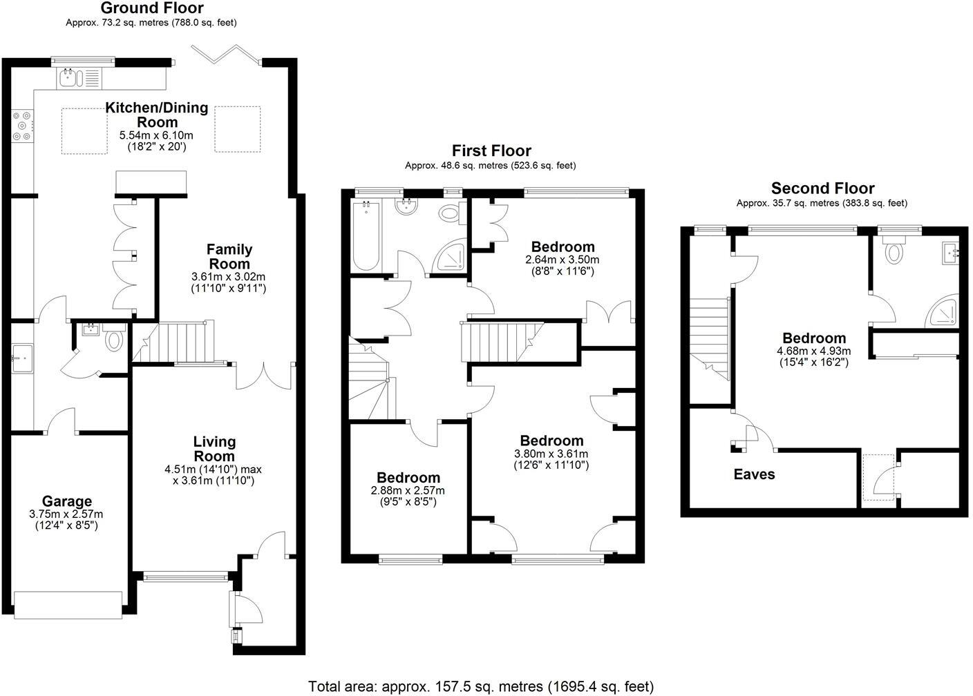 St. Michaels Close, Harpenden floorplan