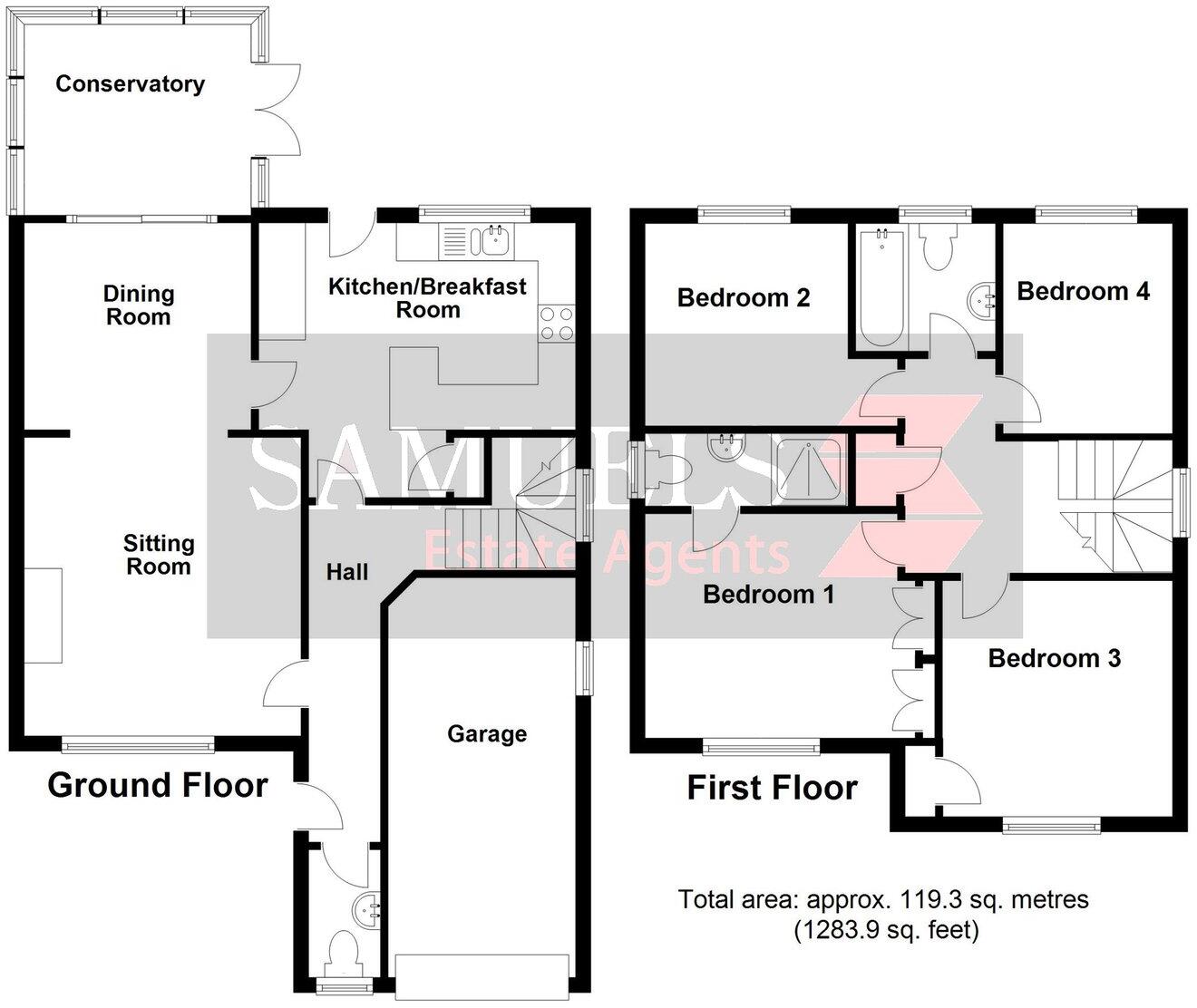 Brownlees, Exminster, Exeter, EX6 floorplan