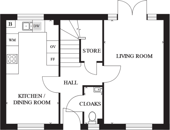 Heathstock Rise,
Burges Lane,
Wiveliscombe,
TA4 2NP floorplan